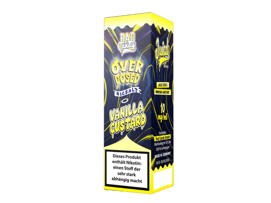 Bad Candy Liquids - Juicd - Overdosed Vanilla Custard - Nikotinsalz Liquid 10 mg/ml 10er Packung