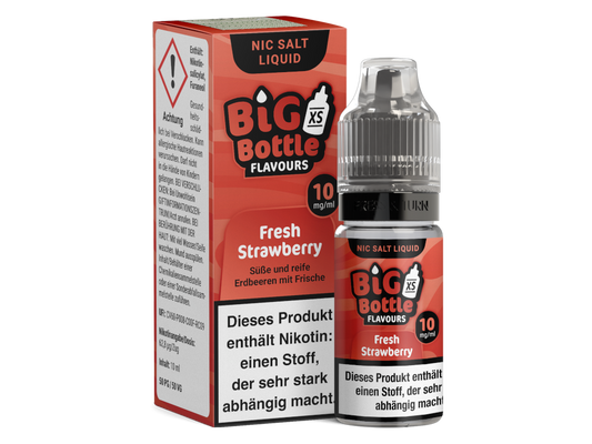 Big Bottle - Fresh Strawberry - Nikotinsalz Liquid 10 mg/ml