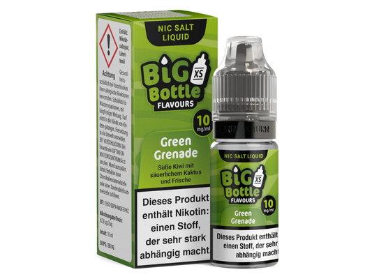 Big Bottle - Green Grenade - Nikotinsalz Liquid 10 mg/ml