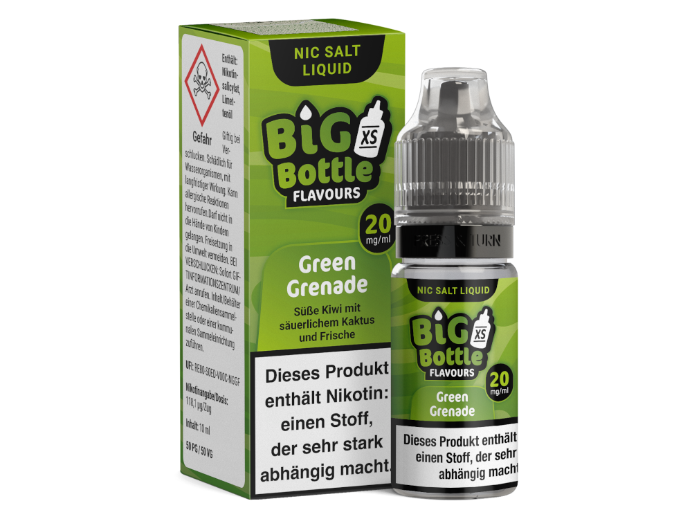 Big Bottle - Green Grenade - Nikotinsalz Liquid 20 mg/ml