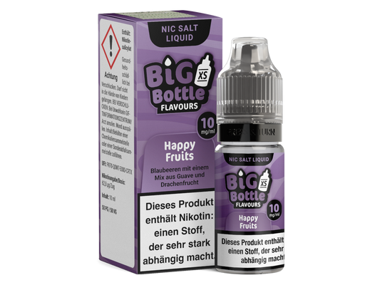 Big Bottle - Happy Fruits - Nikotinsalz Liquid 10 mg/ml