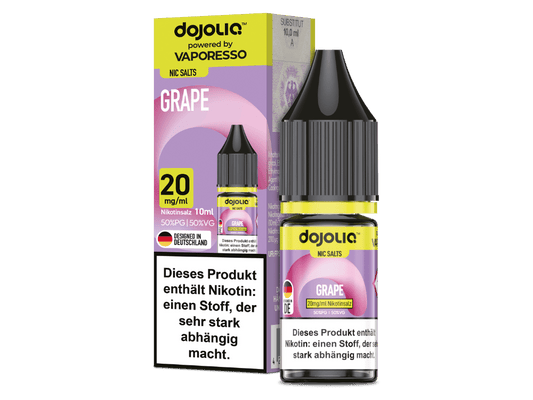 Vaporesso - Dojoliq - Grape - Nikotinsalz Liquid 20 mg/ml 10er Packung