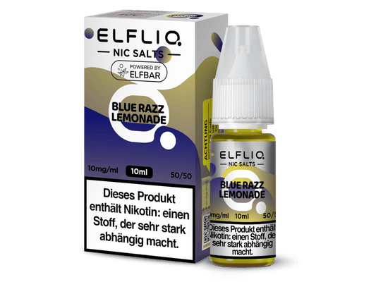 ELFLIQ - Blue Razz Lemonade - Nikotinsalz Liquid 10 mg/ml