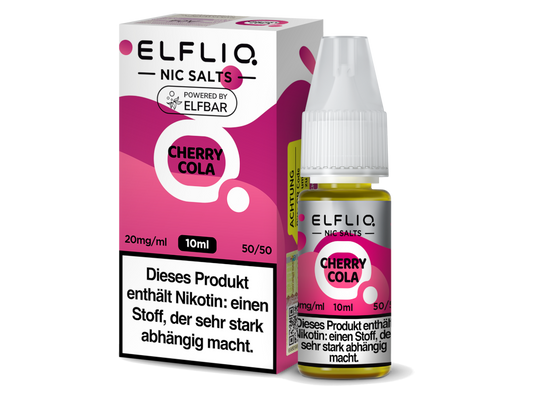 ELFLIQ - Cherry Cola - Nikotinsalz Liquid 20 mg/ml