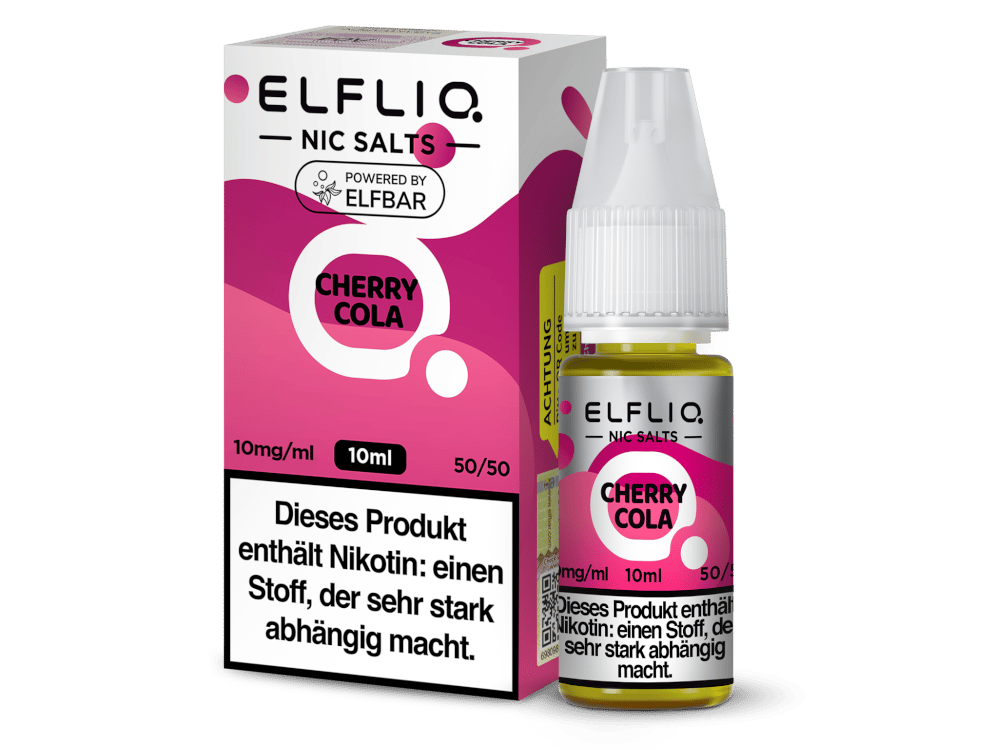 ELFLIQ - Cherry Cola - Nikotinsalz Liquid 10 mg/ml