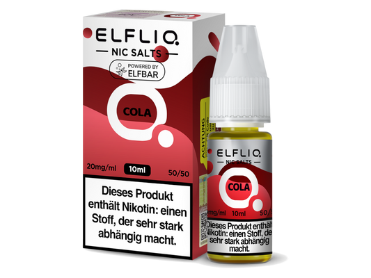 ELFLIQ - Cola - Nikotinsalz Liquid 20 mg/ml