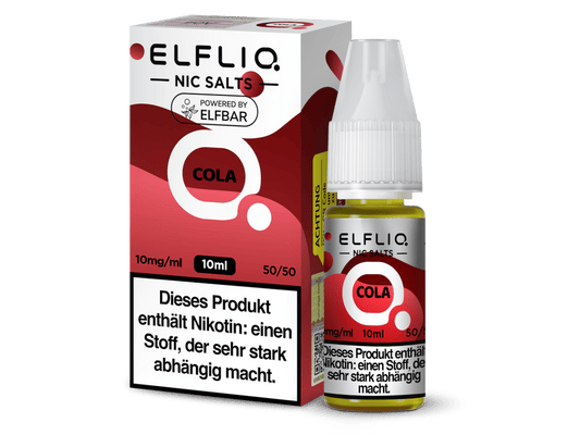 ELFLIQ - Cola - Nikotinsalz Liquid 10 mg/ml