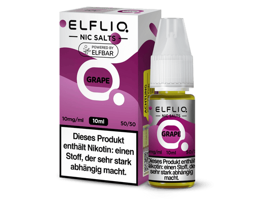 ELFLIQ - Grape - Nikotinsalz Liquid 10 mg/ml