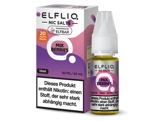 ELFLIQ - Mix Berries - Nikotinsalz Liquid 20 mg/ml