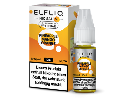 ELFLIQ - Pineapple Mango Orange - Nikotinsalz Liquid 20 mg/ml