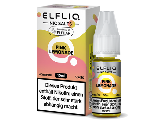 ELFLIQ - Pink Lemonade - Nikotinsalz Liquid 20 mg/ml