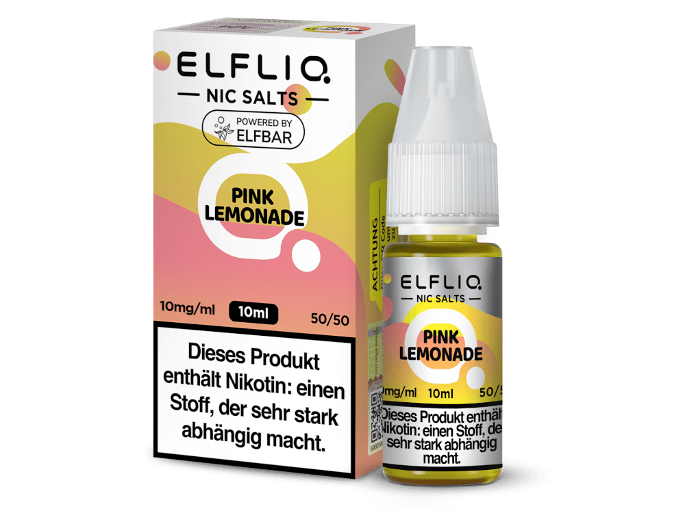 ELFLIQ - Pink Lemonade - Nikotinsalz Liquid 10 mg/ml