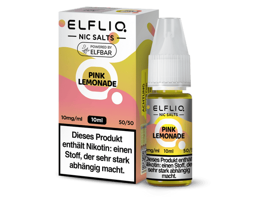 ELFLIQ - Pink Lemonade - Nikotinsalz Liquid 10 mg/ml
