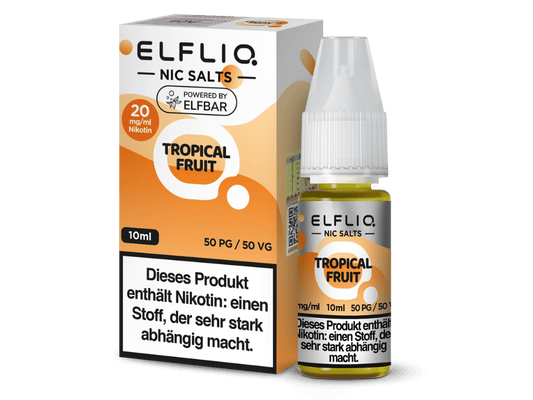 ELFLIQ - Tropical Fruit - Nikotinsalz Liquid 20 mg/ml