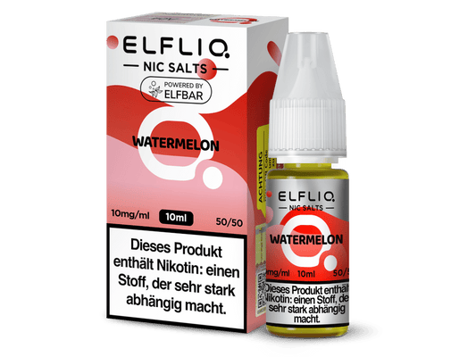 ELFLIQ - Watermelon - Nikotinsalz Liquid 10 mg/ml