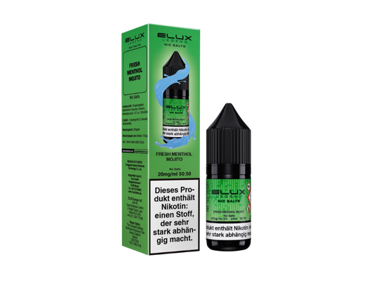 Elux - Fresh Menthol Mojito - Nikotinsalz Liquid 20 mg/ml