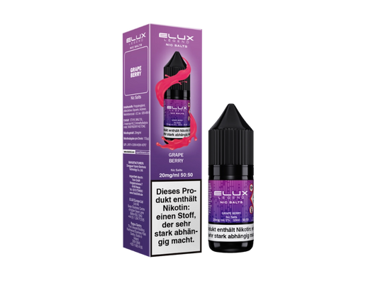 Elux - Grape Berry - Nikotinsalz Liquid 10 mg/ml 10er Packung