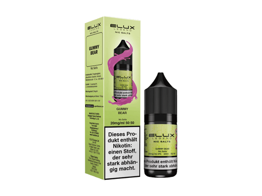 Elux - Gummy Bear - Nikotinsalz Liquid 10 mg/ml 10er Packung