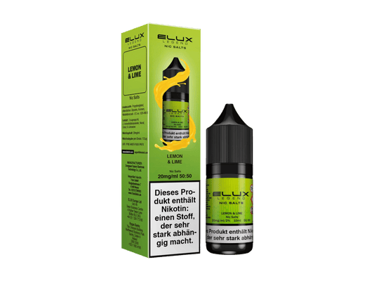 Elux - Lemon & Lime - Nikotinsalz Liquid 20 mg/ml 10er Packung