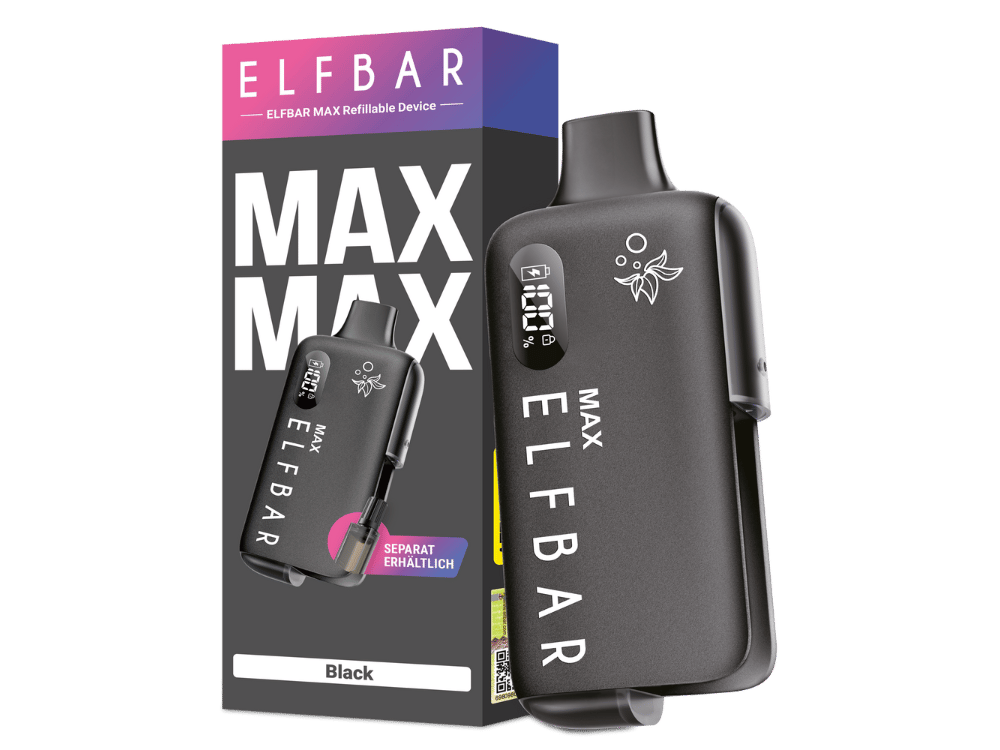 Elfbar - Max E-Zigaretten Set Black