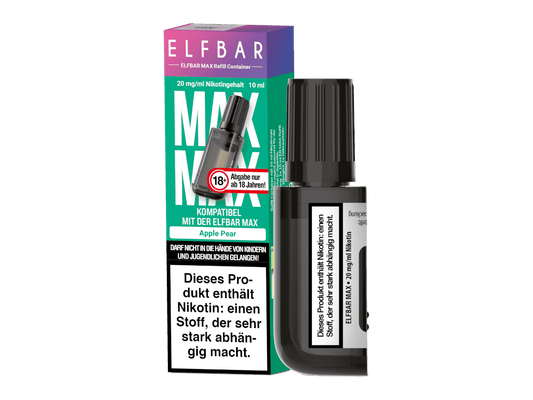Elfbar - Max Refill Container - Apple Pear 20 mg/ml