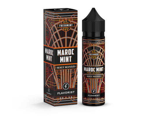 Flavorist - Aroma Maroc Mint - Maui Mango 10 ml 48er Packung