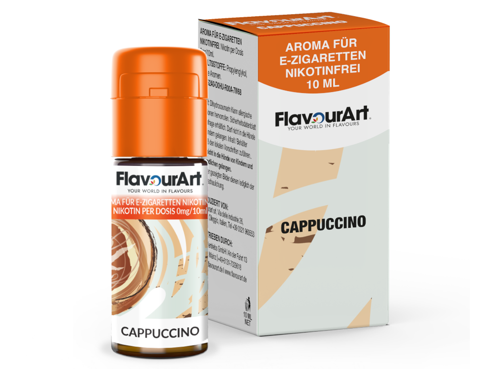 FlavourArt - Aroma Cappuccino 10 ml 15er Packung