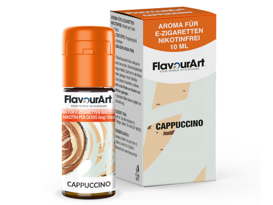 FlavourArt - Aroma Cappuccino 10 ml 15er Packung
