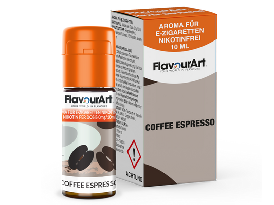 FlavourArt - Aroma Coffee Espresso 10 ml 15er Packung