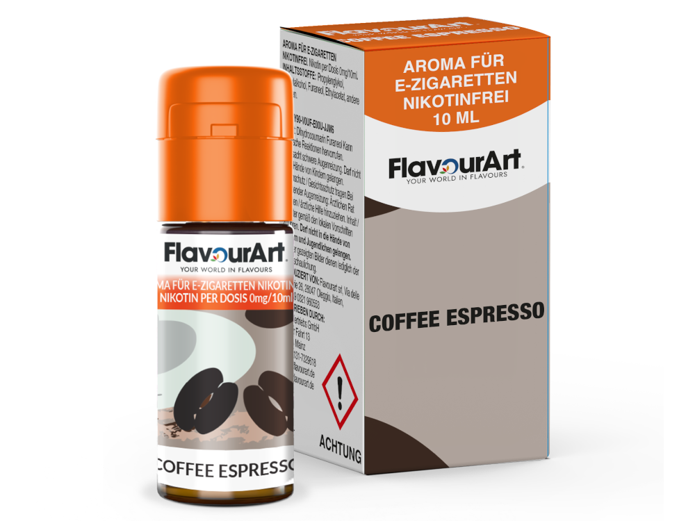 FlavourArt - Aroma Coffee Espresso 10 ml 15er Packung