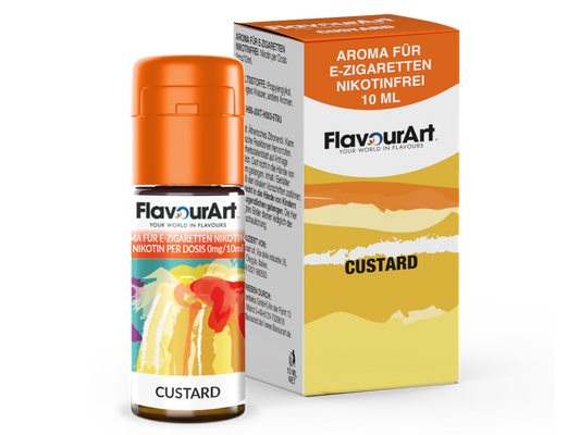 FlavourArt - Aroma Custard 10 ml 15er Packung