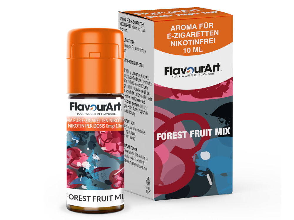FlavourArt - Aroma Forest Fruit Mix 10 ml 15er Packung