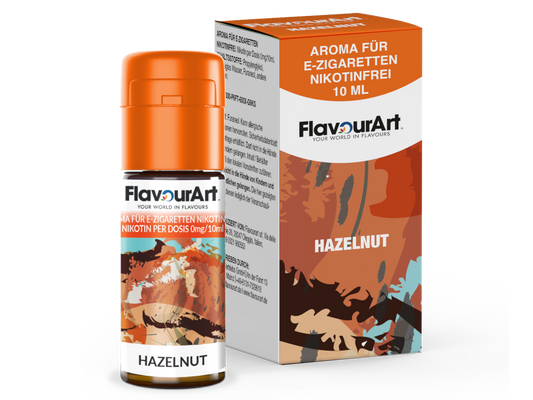 FlavourArt - Aroma Hazelnut 10 ml 15er Packung