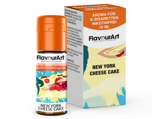 FlavourArt - Aroma New York Cheese Cake 10 ml 15er Packung