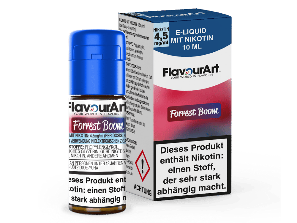 FlavourArt - Forrest Boom E-Zigaretten Liquid 4,5 mg/ml