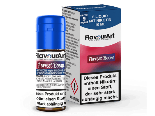 FlavourArt - Forrest Boom E-Zigaretten Liquid 9 mg/ml