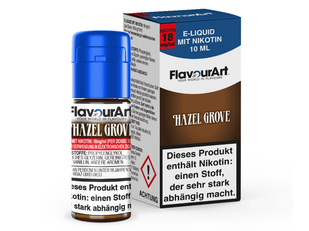 FlavourArt - Hazel Grove E-Zigaretten Liquid 18 mg/ml