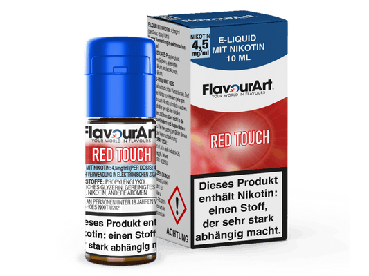 FlavourArt - Red Touch E-Zigaretten Liquid 4,5 mg/ml
