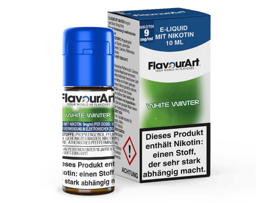 FlavourArt - White Winter E-Zigaretten Liquid 9 mg/ml 15er Packung