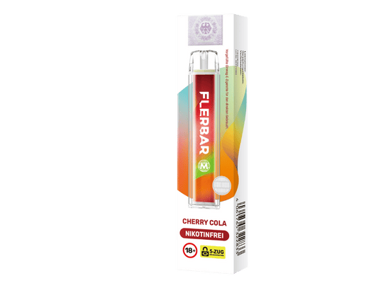Flerbar - M Einweg E-Zigarette - Cherry Cola 0 mg/ml