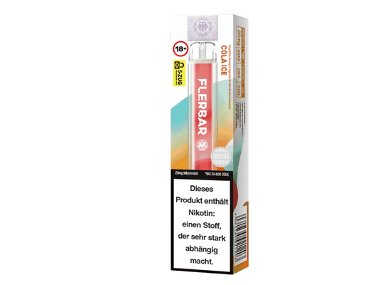 Flerbar - M Einweg E-Zigarette - Cola Ice 20 mg/ml