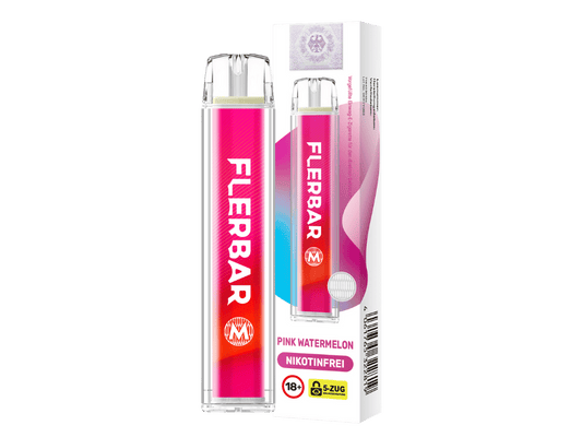 Flerbar - M Einweg E-Zigarette - Pink Watermelon 0 mg/ml