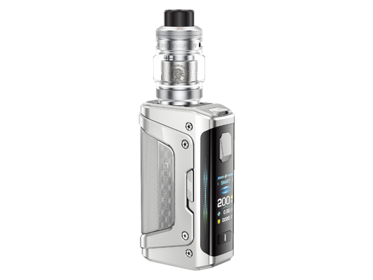 GEEKVAPE - Aegis Legend 5 mit Z Subohm Tank 5 E-Zigaretten Set Frost Silver