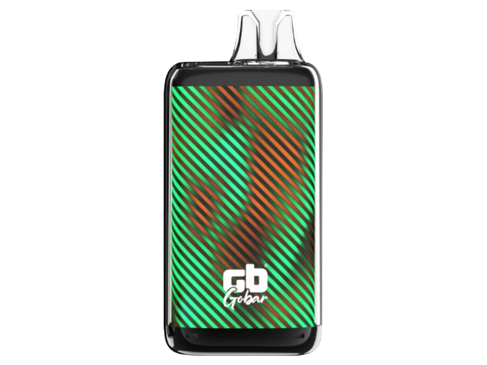 GOBAR - Kong Max 20 ml Einweg E-Zigarette Green Stripes 5er Packung