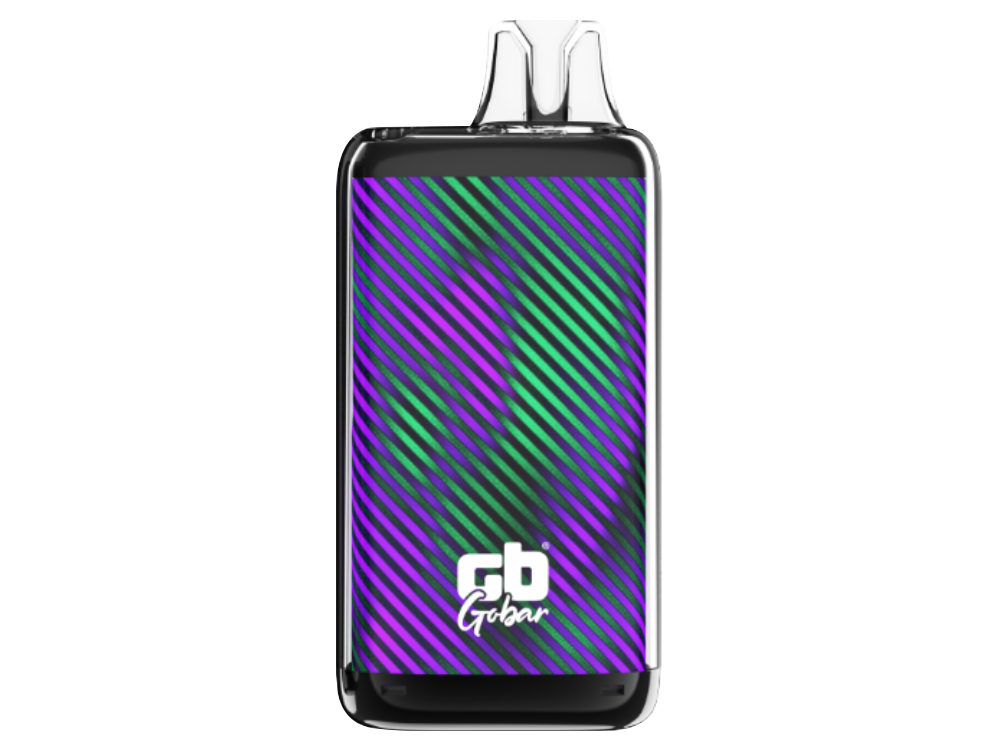 GOBAR - Kong Max 20 ml Einweg E-Zigarette Purple Stripes 5er Packung