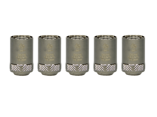 InnoCigs - BF SS316 Heads 0,6 Ohm (5 Stück pro Packung)