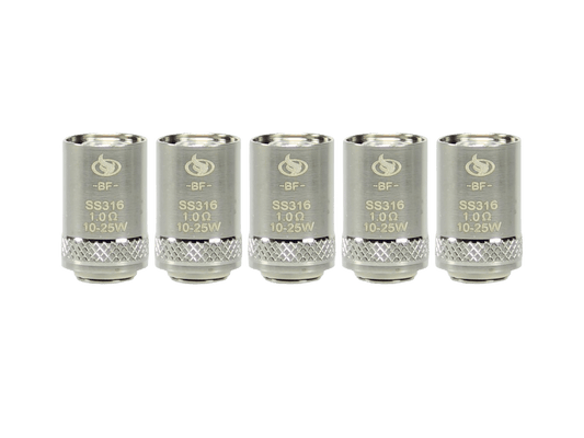 InnoCigs - BF SS316 Heads 1,0 Ohm (5 Stück pro Packung)