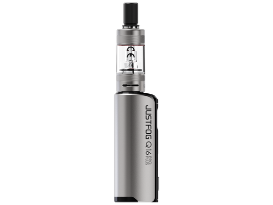 JustFog - Q16 Pro Plus E-Zigaretten Set silber 7er Packung