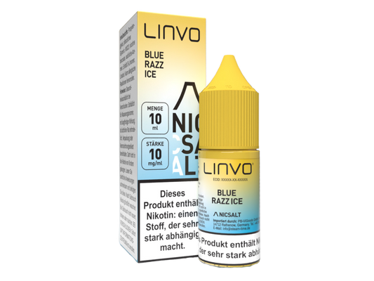 Linvo - Blue Razz Ice - Nikotinsalz Liquid 10 mg/ml
