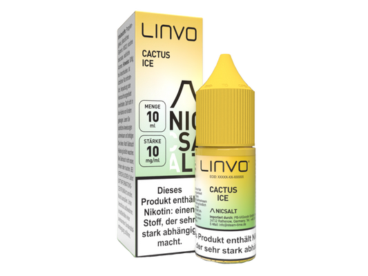 Linvo - Cactus Ice - Nikotinsalz Liquid 10 mg/ml 10er Packung